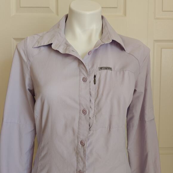 Columbia Silver Ridge utility long sleeve shirt with sun protection sz S - Picture 4 of 14